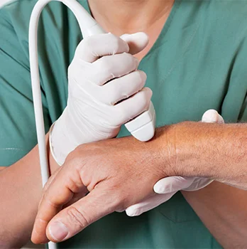 ultrasonido de muñeca