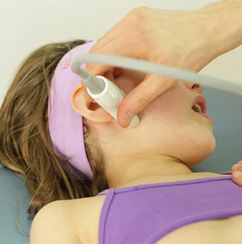 ultrasonido de glandulas salivales para niños