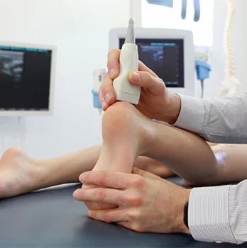 ultrasonido de tendon de aquiles para niño